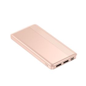 Mobile Phone Portable Large Capacity 20000 MA Mini Charging Treasure (Option: Pink-PD20W Quick charging-20000mah)